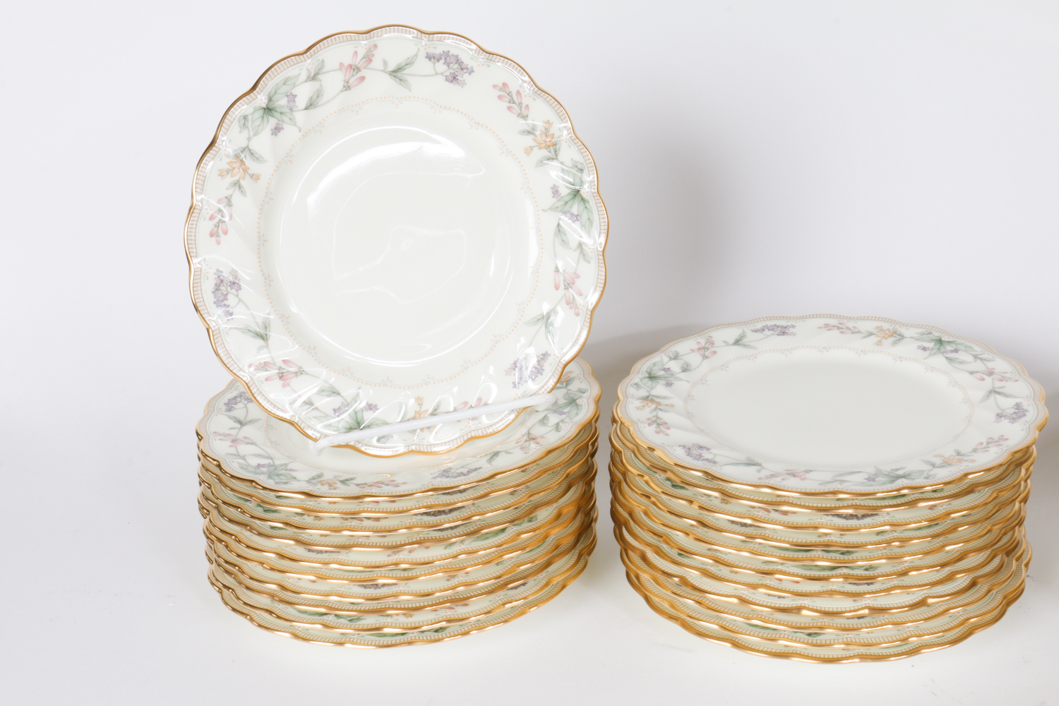 Noritake Brookhollow Bone China for Eight and Accessories