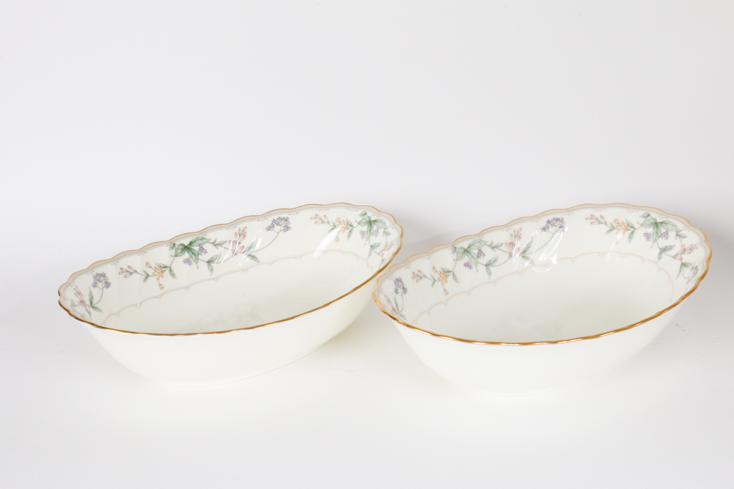Noritake Brookhollow Bone China for Eight and Accessories