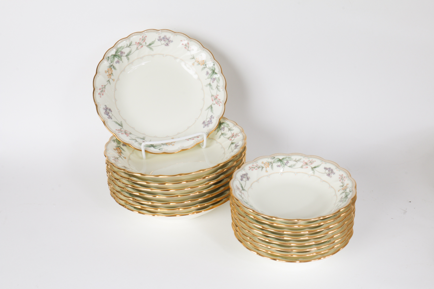 Noritake Brookhollow Bone China for Eight and Accessories