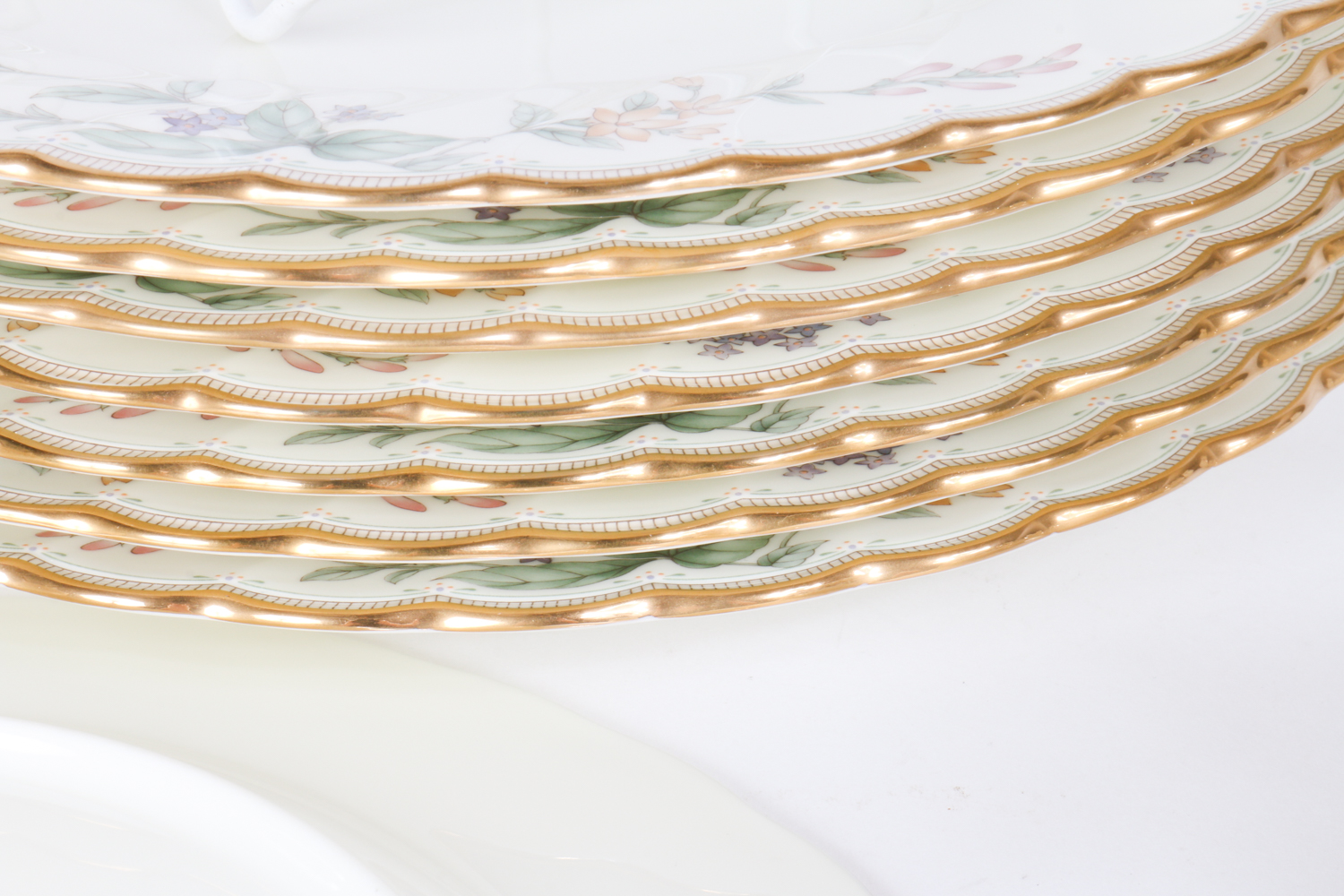 Noritake Brookhollow Bone China for Eight and Accessories