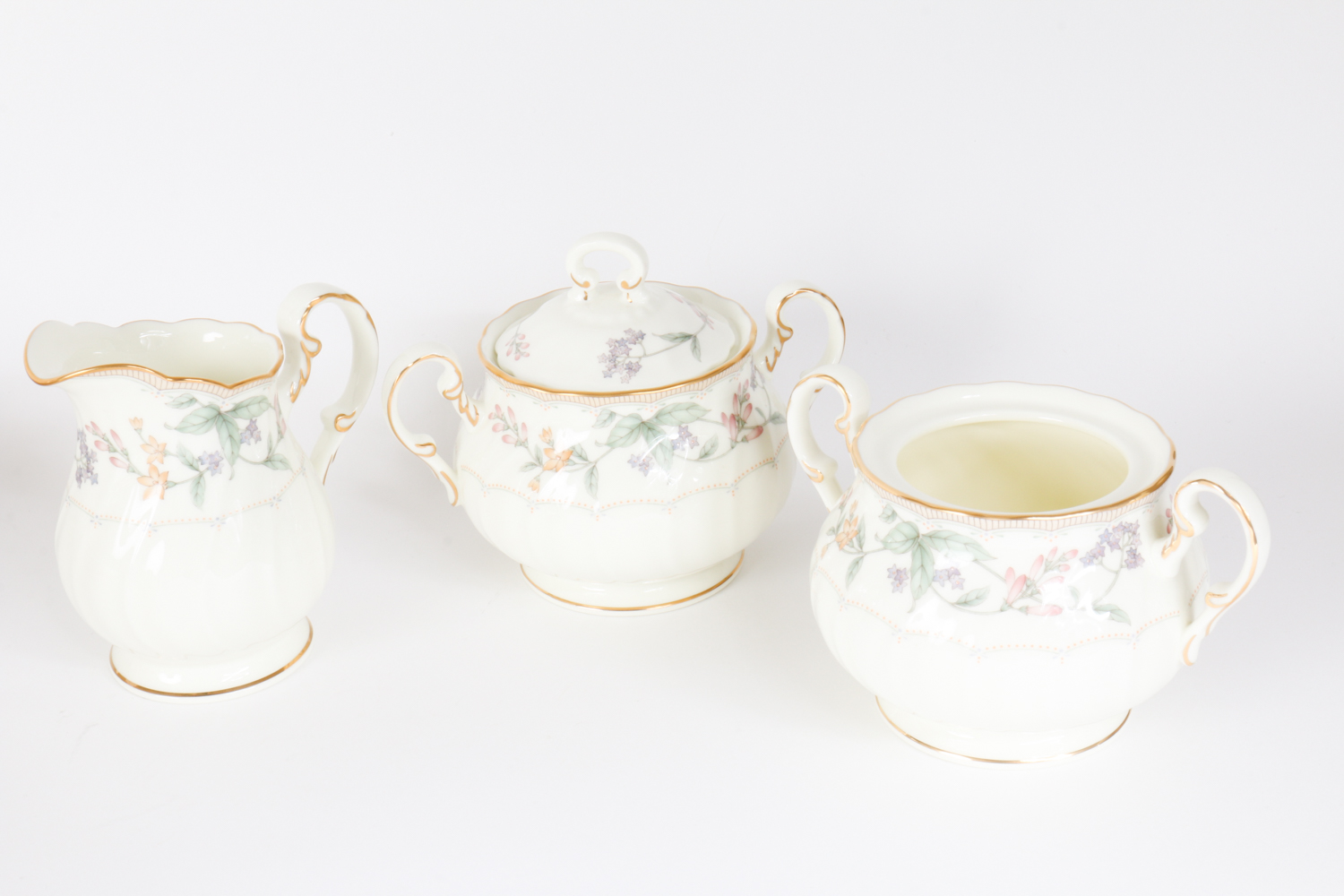 Noritake Brookhollow Bone China for Eight and Accessories
