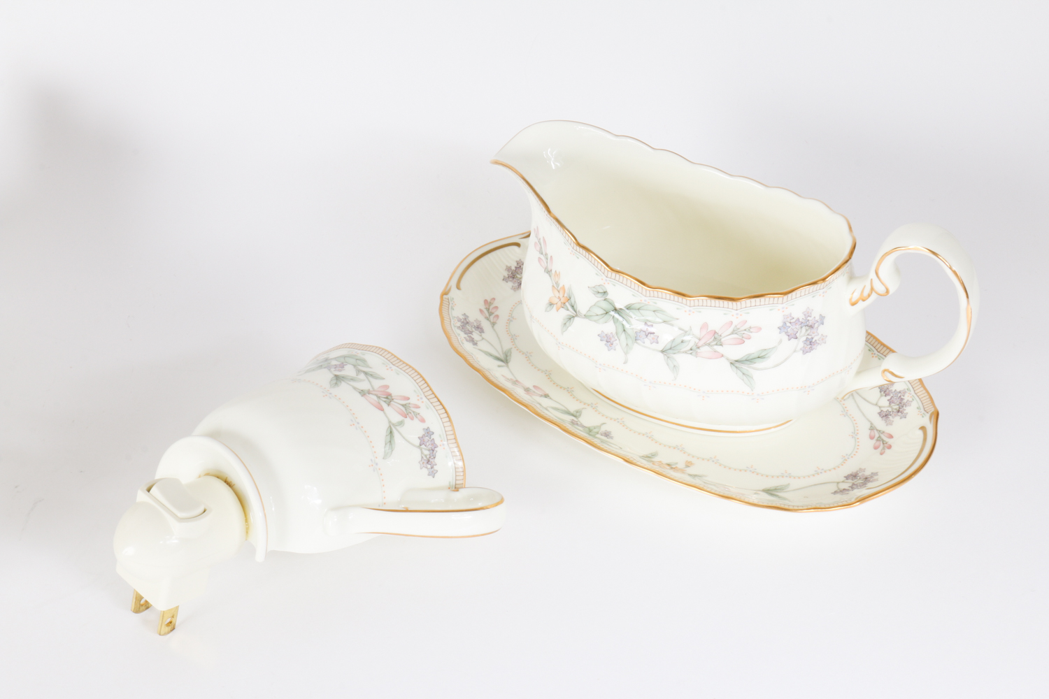 Noritake Brookhollow Bone China for Eight and Accessories
