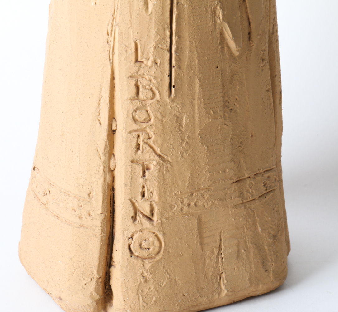 Lee Bortin Figurine of Girl and Cat