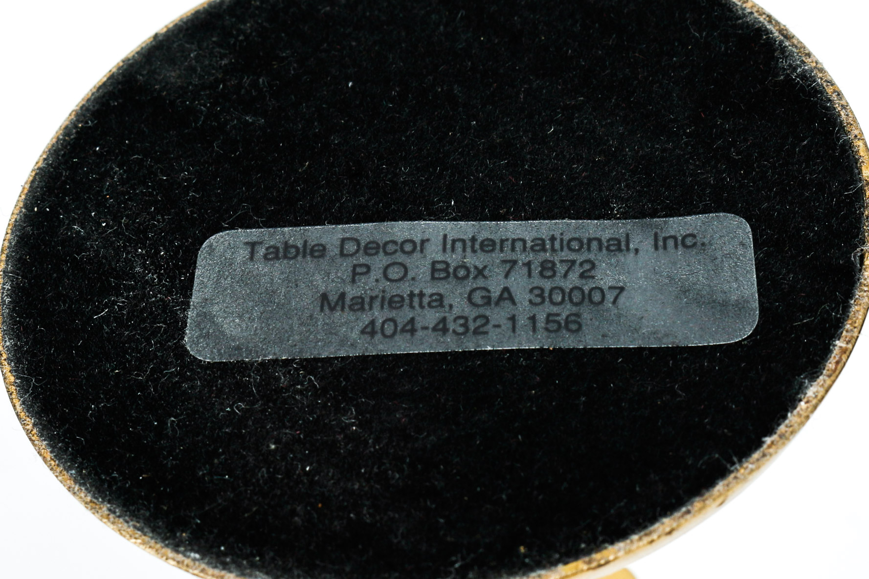 Set of Brass Table Decor