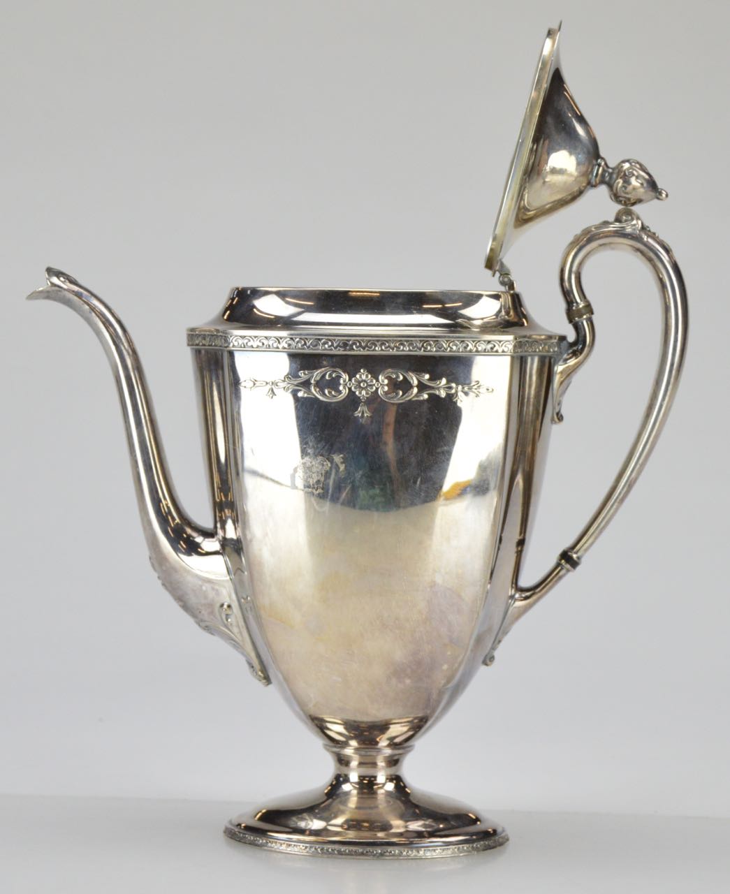 Homan Plate "Louisiana" Silver Plate Coffee Set