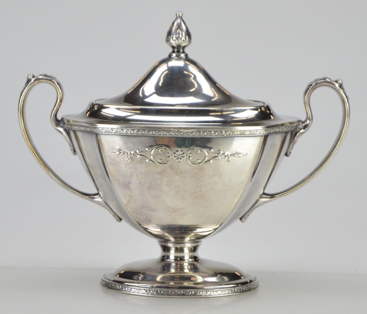 Homan Plate "Louisiana" Silver Plate Coffee Set