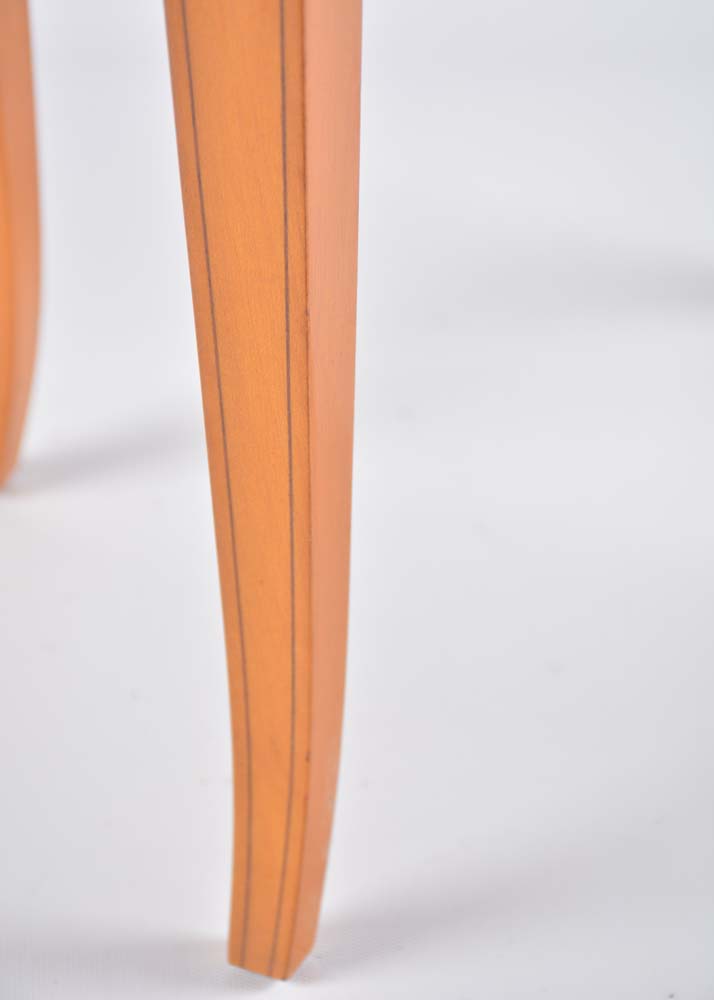 Petite Marquetry Music Box Table