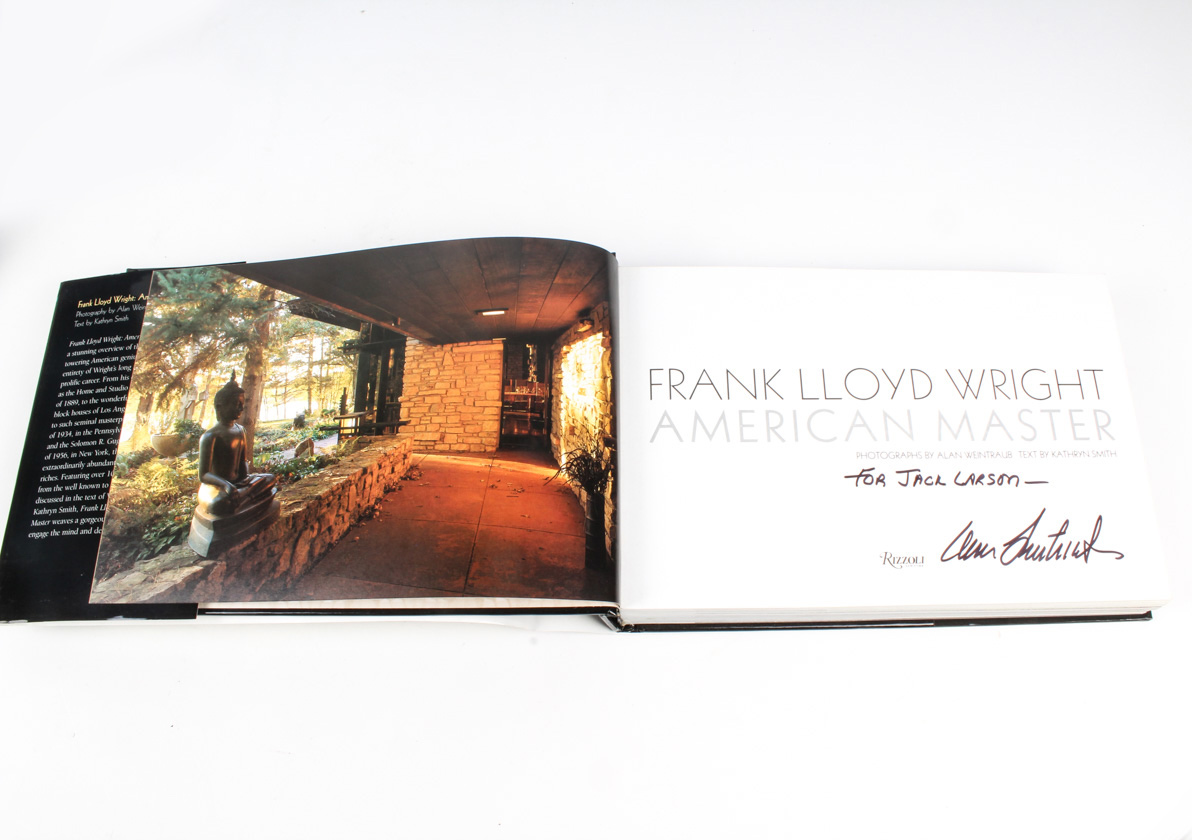 Collection of Frank Lloyd Wright Books