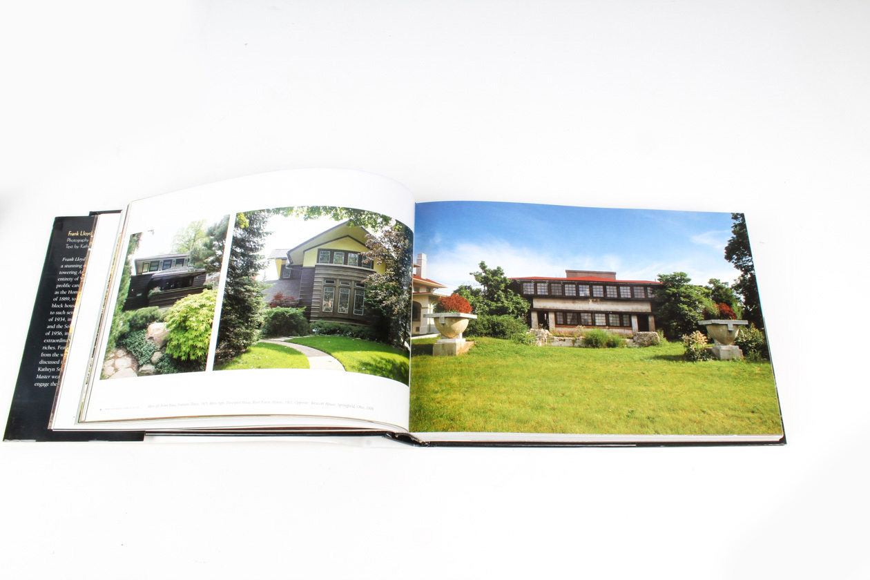 Collection of Frank Lloyd Wright Books