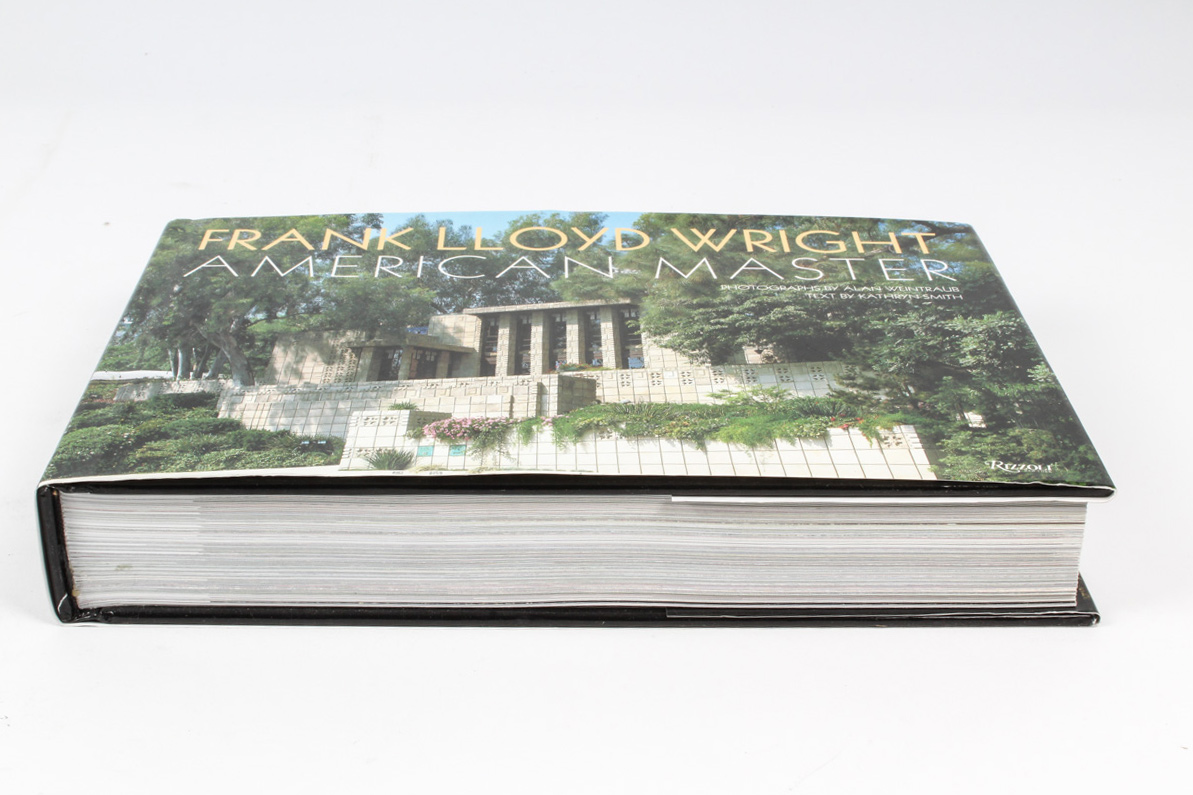 Collection of Frank Lloyd Wright Books