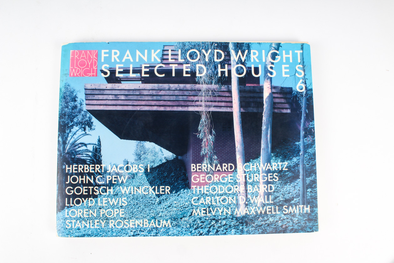 Collection of Frank Lloyd Wright Books