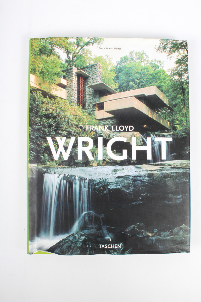 Collection of Frank Lloyd Wright Books