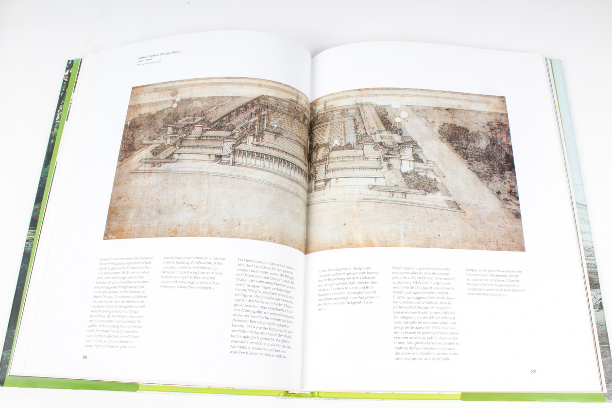 Collection of Frank Lloyd Wright Books