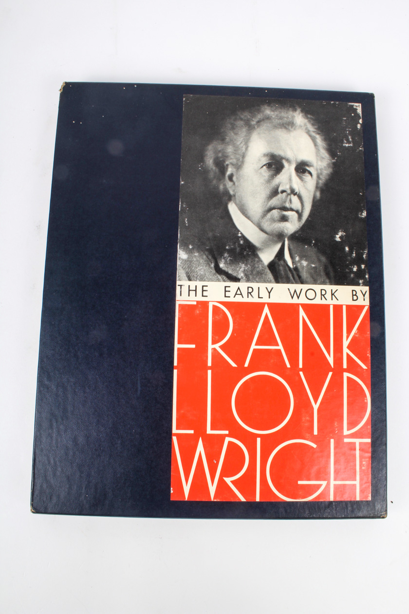 Collection of Frank Lloyd Wright Books