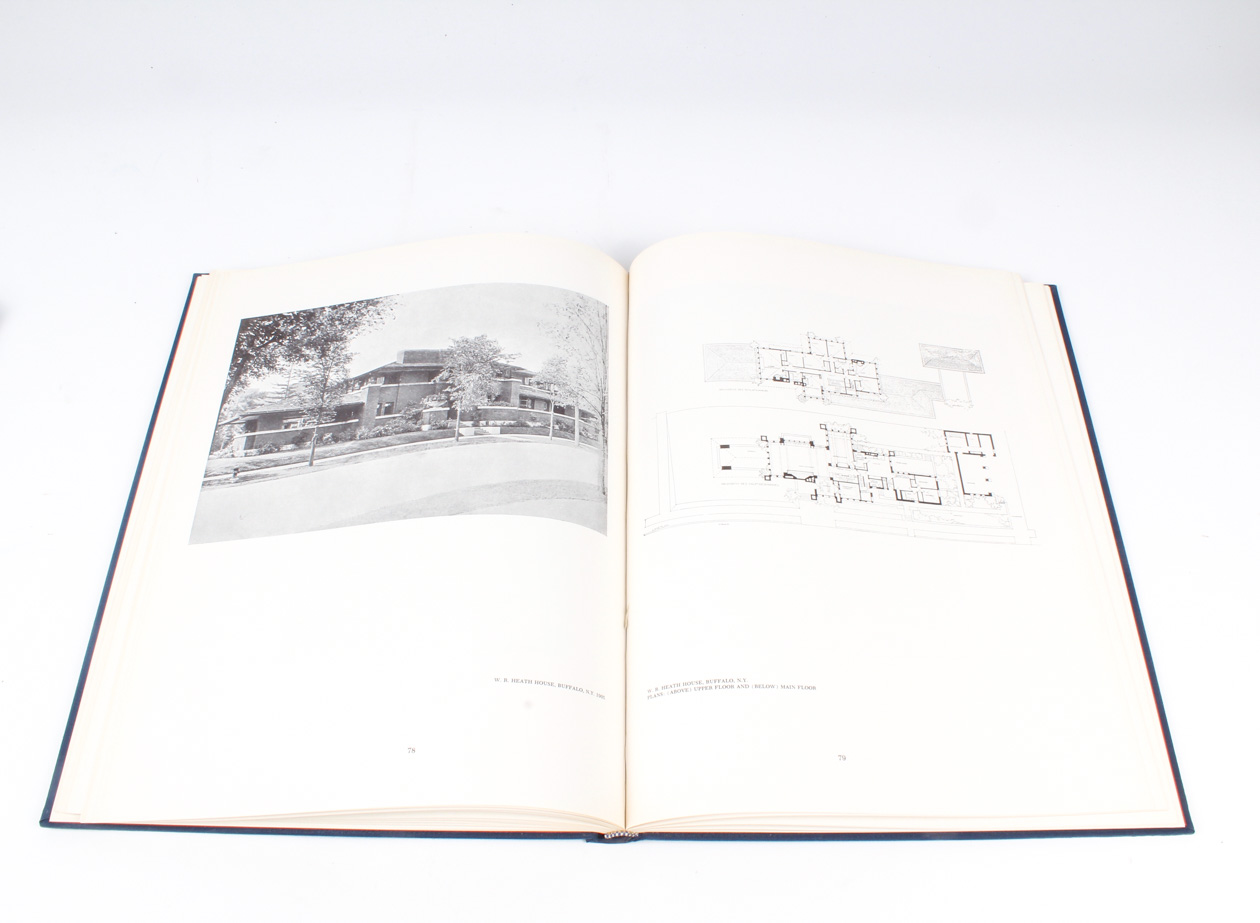Collection of Frank Lloyd Wright Books
