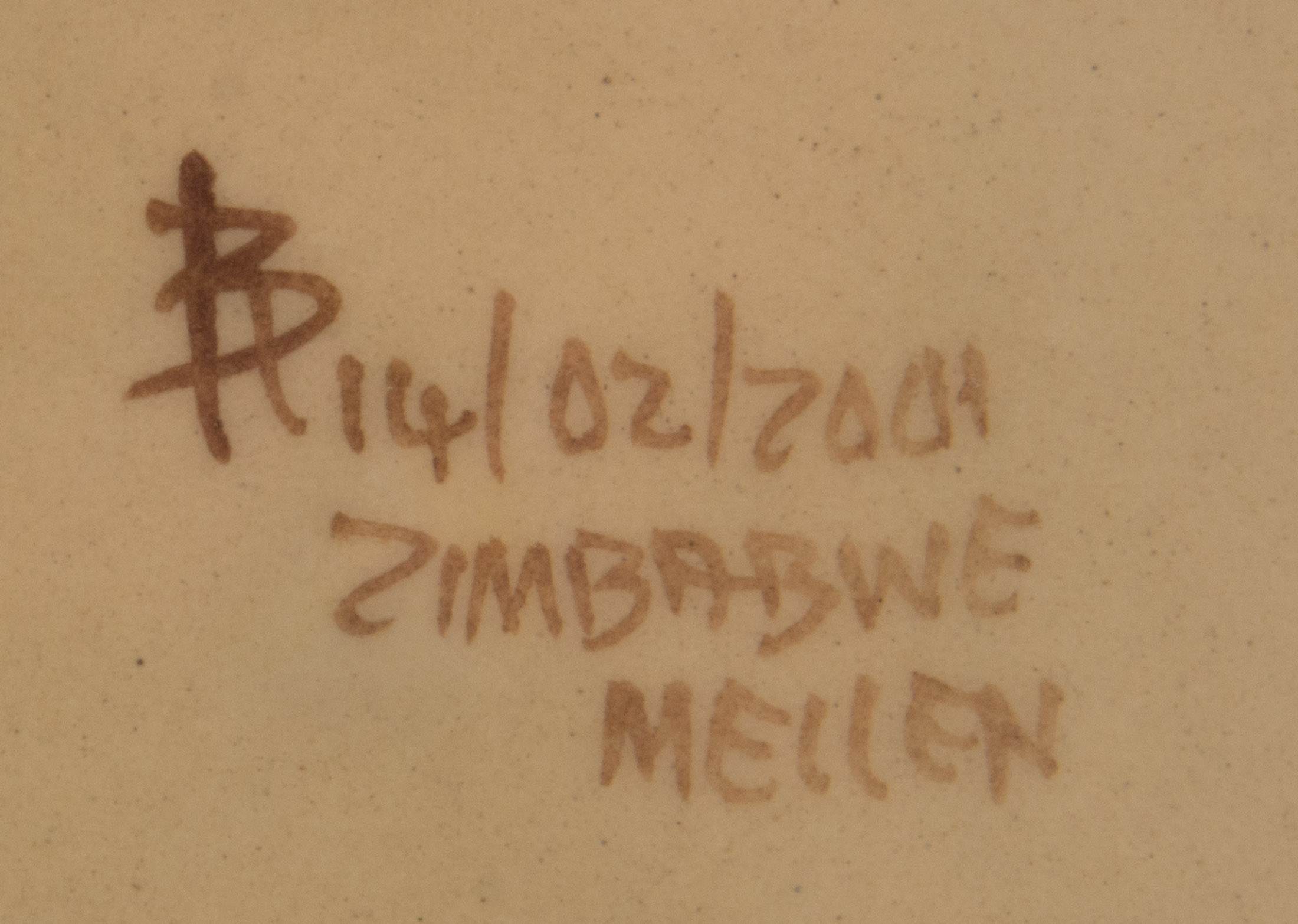 Zimbabwean Hand-Painted Plates