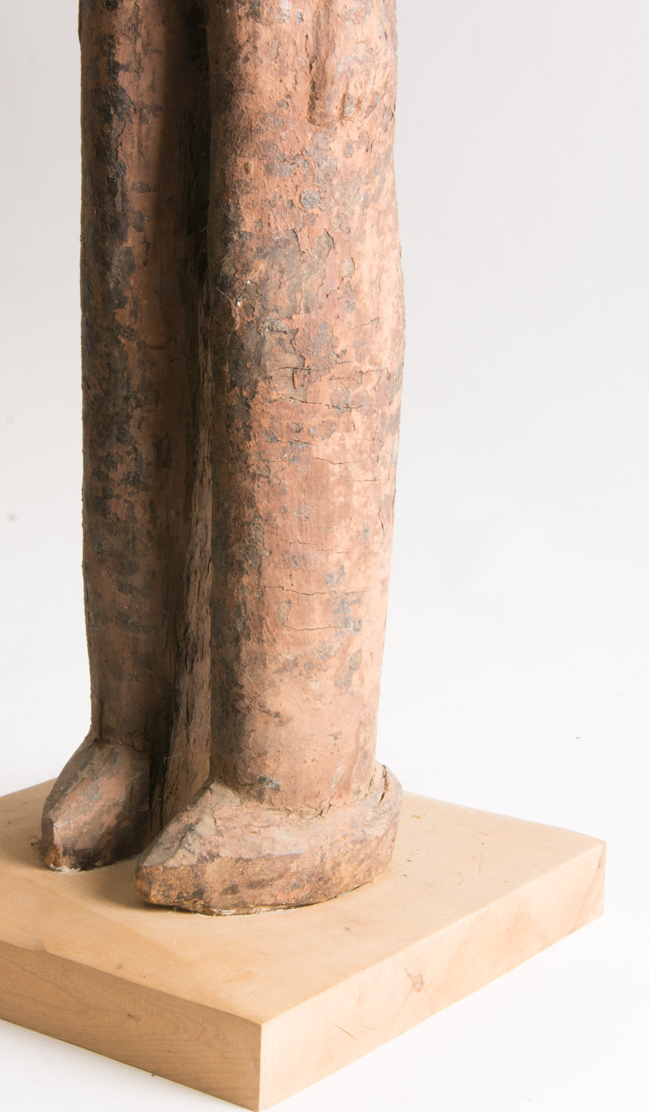 Stone African Female Fertility Doll