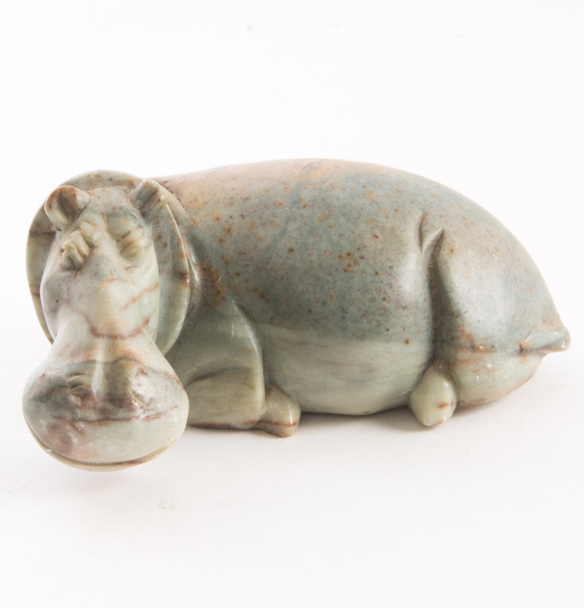 Shingi Chatsama Stone Hippopotamus