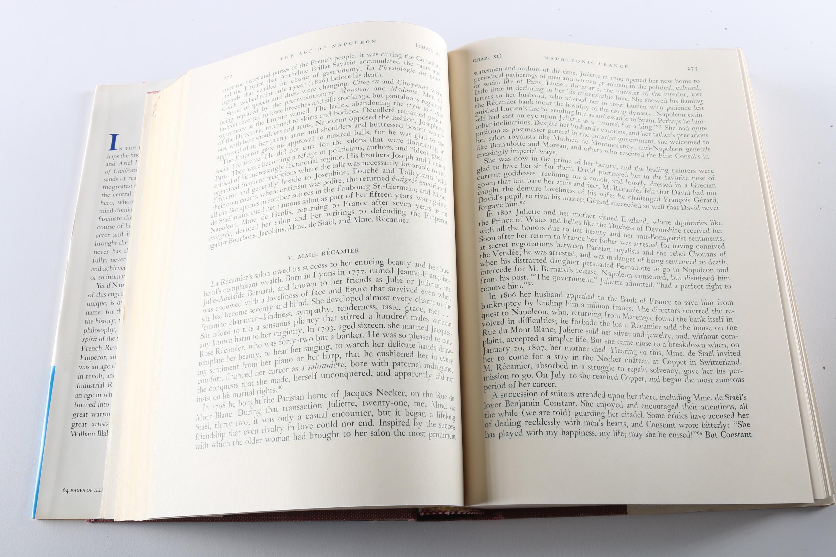 Will and Ariel Durant "The Story of Civilization" in Eleven Volumes