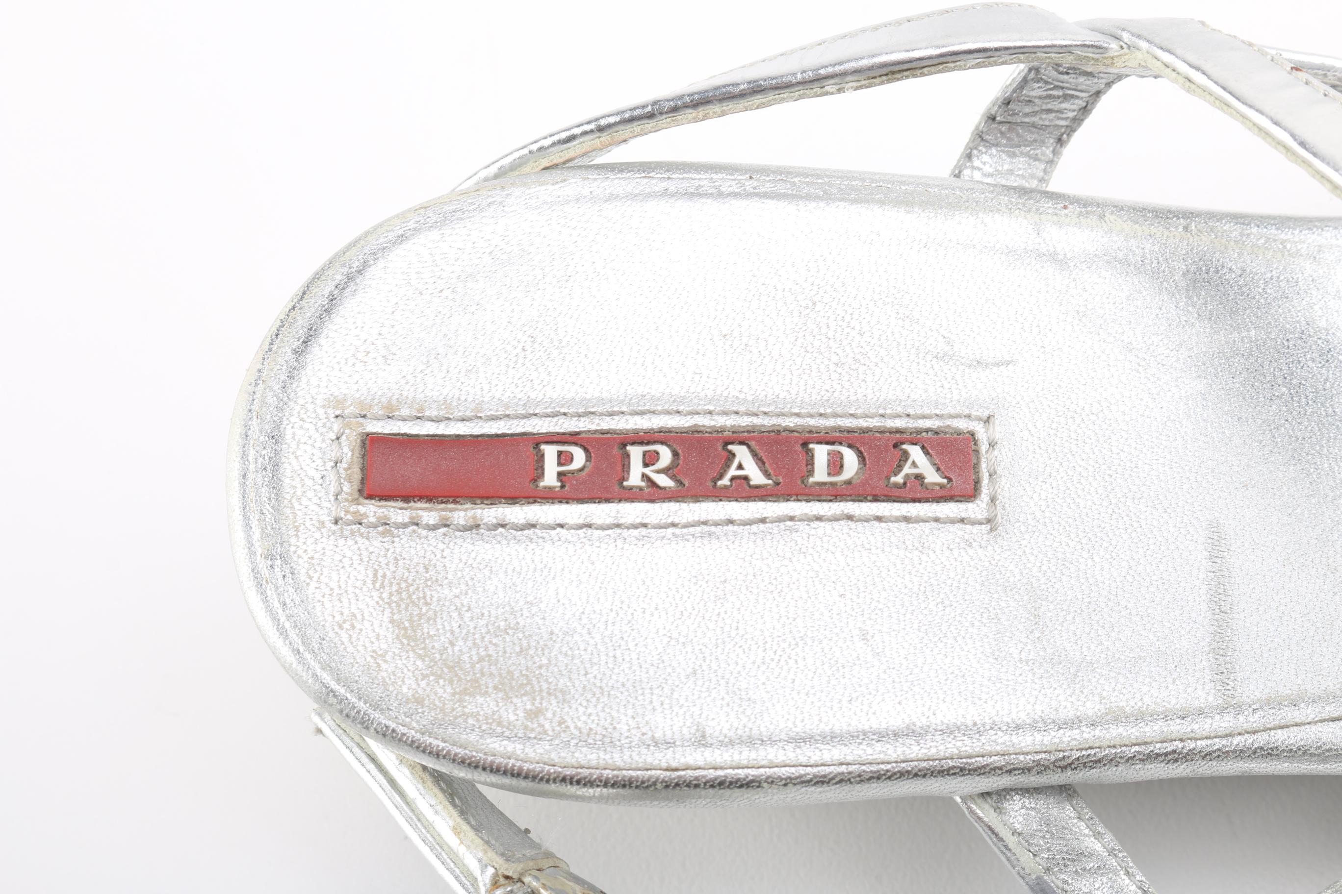 Prada Wedge Sandals