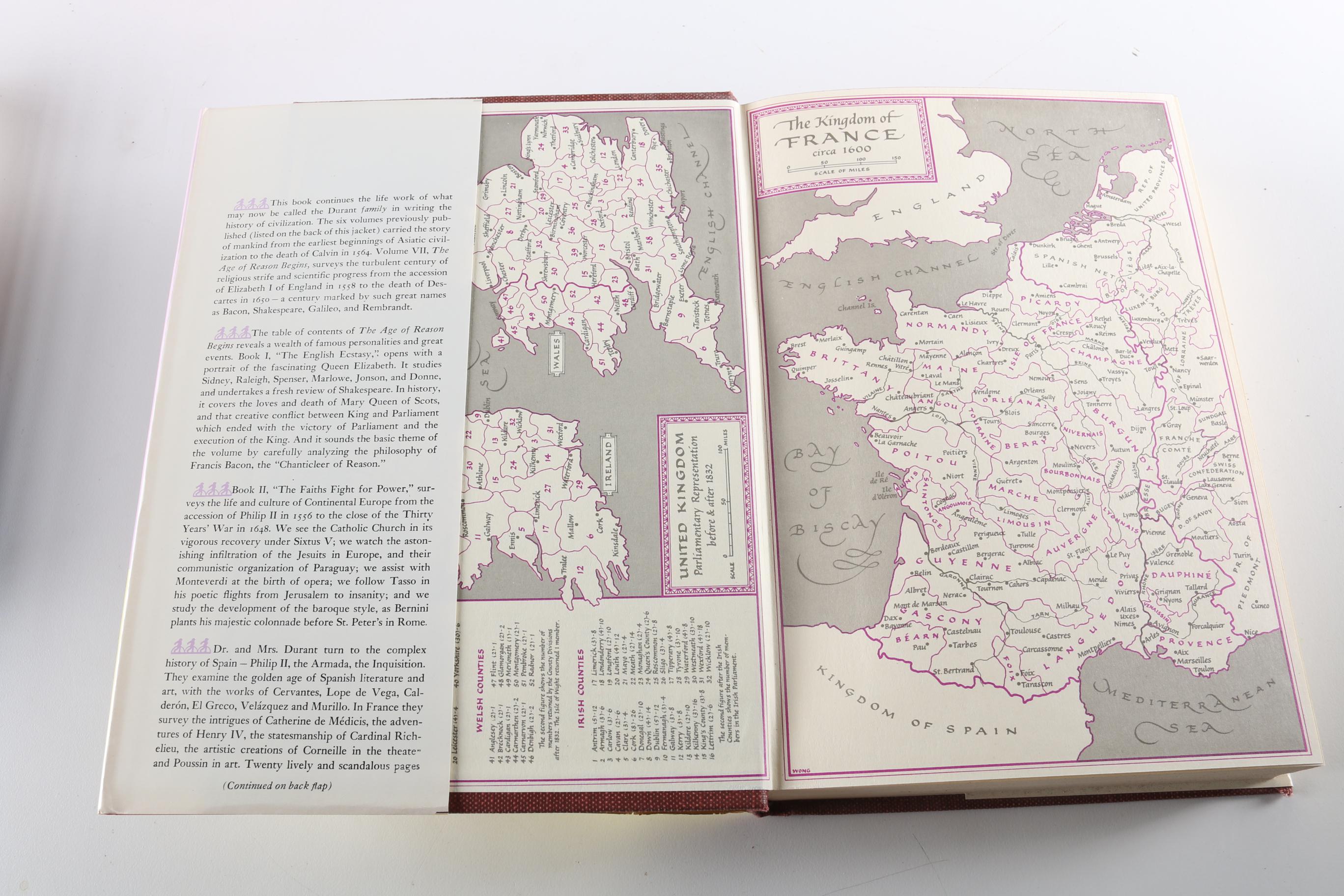 Will and Ariel Durant "The Story of Civilization" in Eleven Volumes