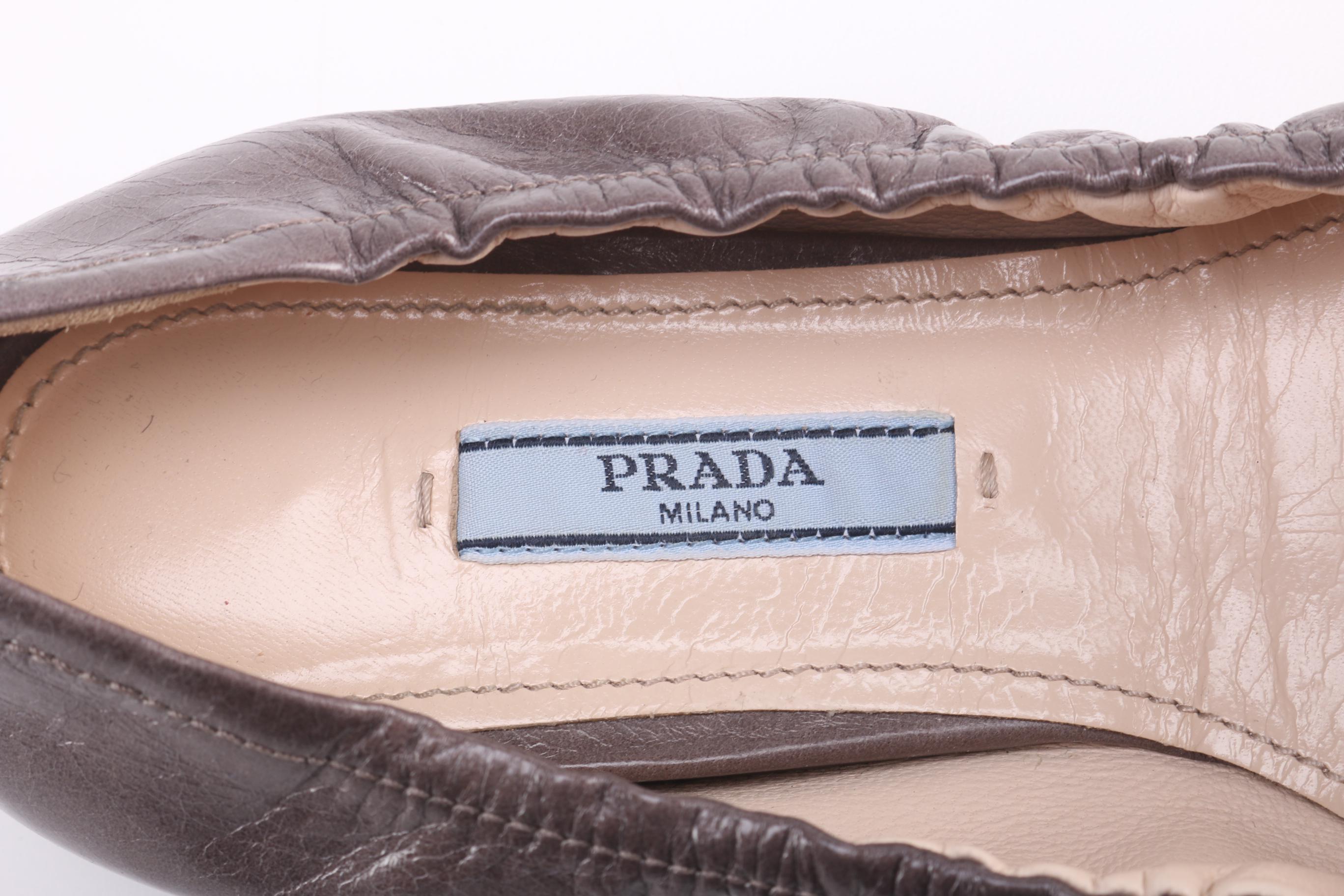 Prada Flats, Size 38