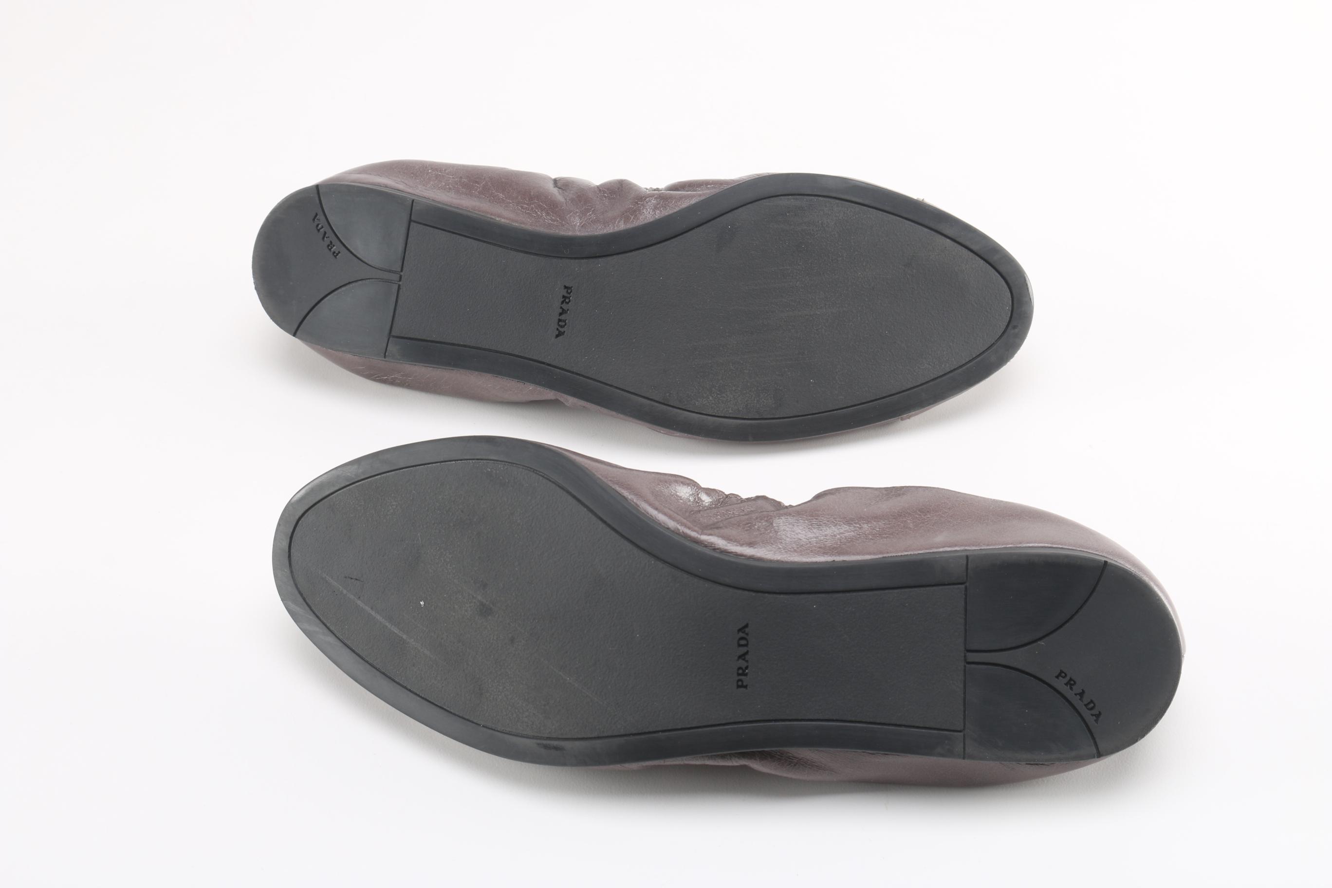 Prada Flats, Size 38