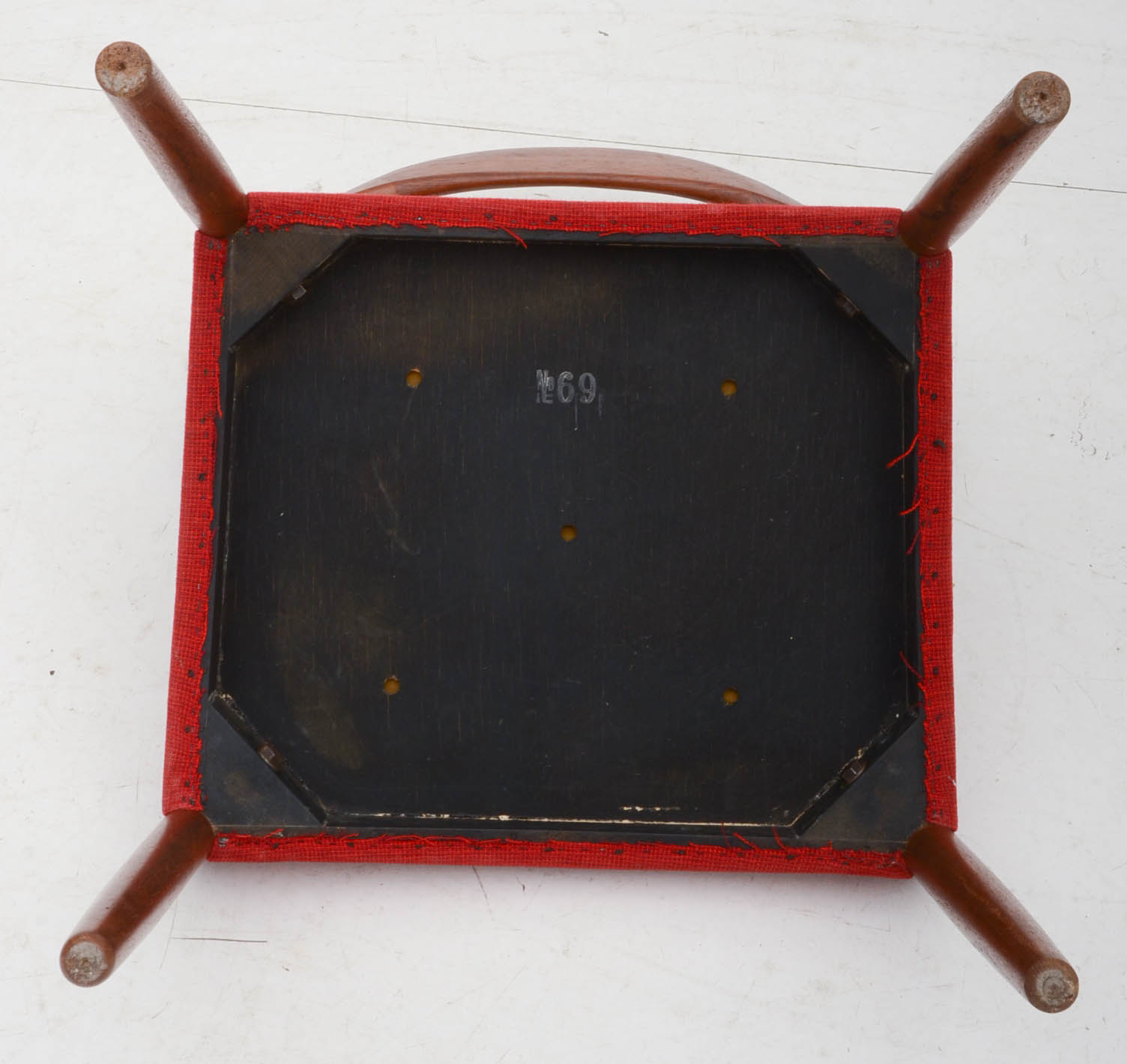 Set of Six Randers Modelfabrik Rosewood Dining Chairs