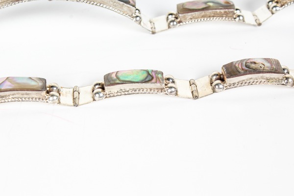 Sterling and Mother of Pearl Bracelets