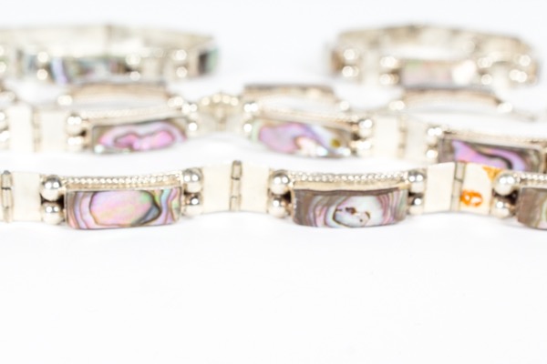 Sterling and Mother of Pearl Bracelets