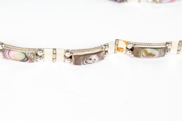 Sterling and Mother of Pearl Bracelets