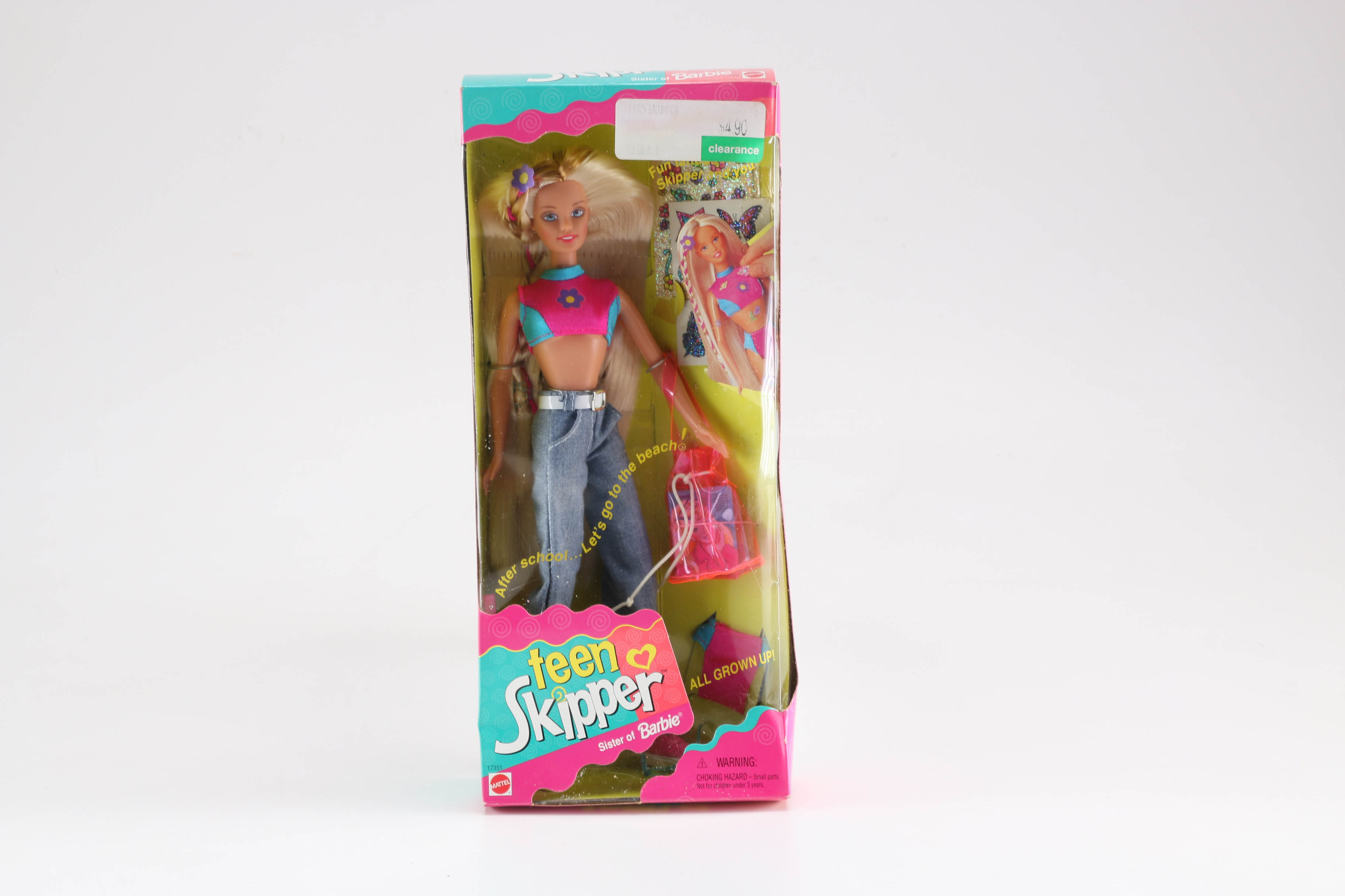 Late 90s Barbie, Skipper, and Ken Dolls