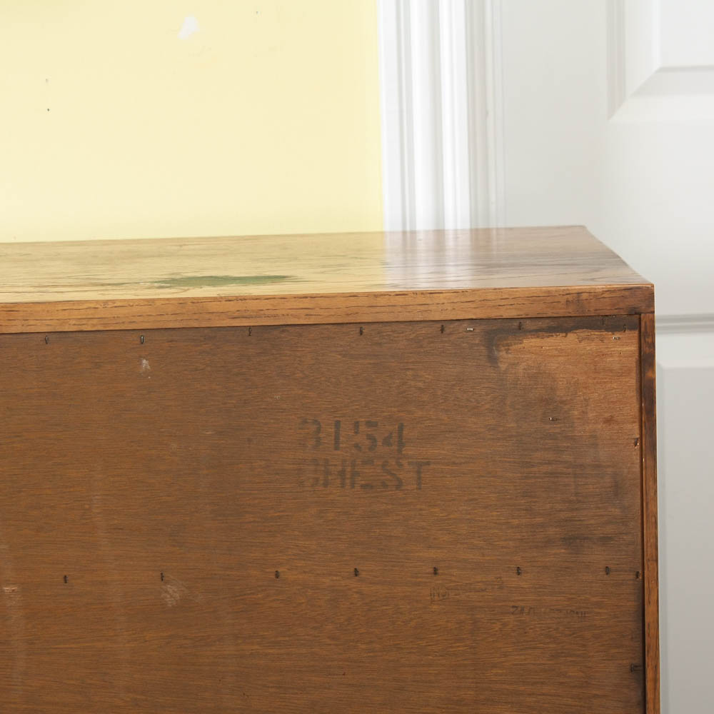 Vintage Brandt Ranch Oak Chest of Drawers