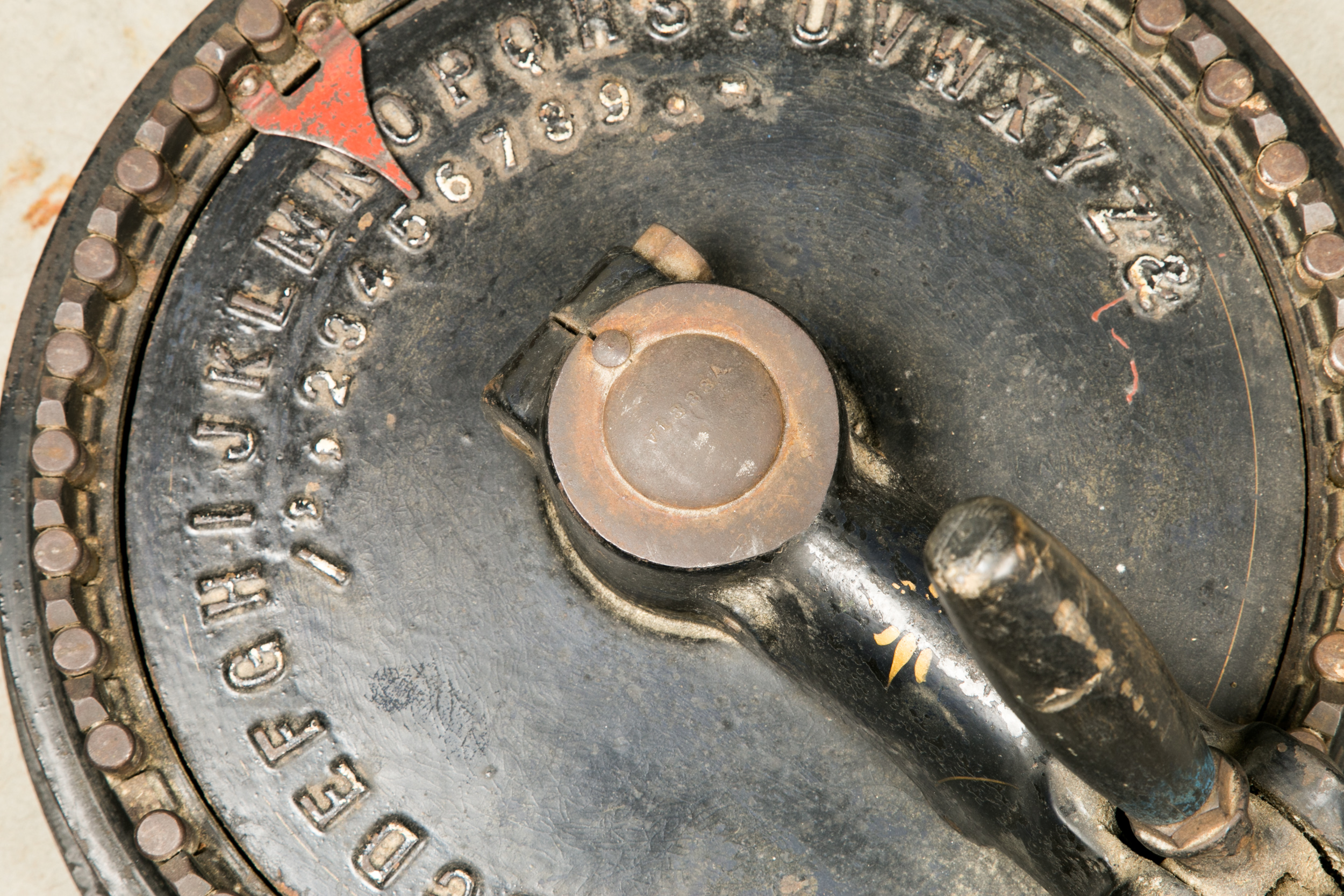 Ca. 1896 The Diagraph Co. "Vulcan" Stencil Cutting Machine