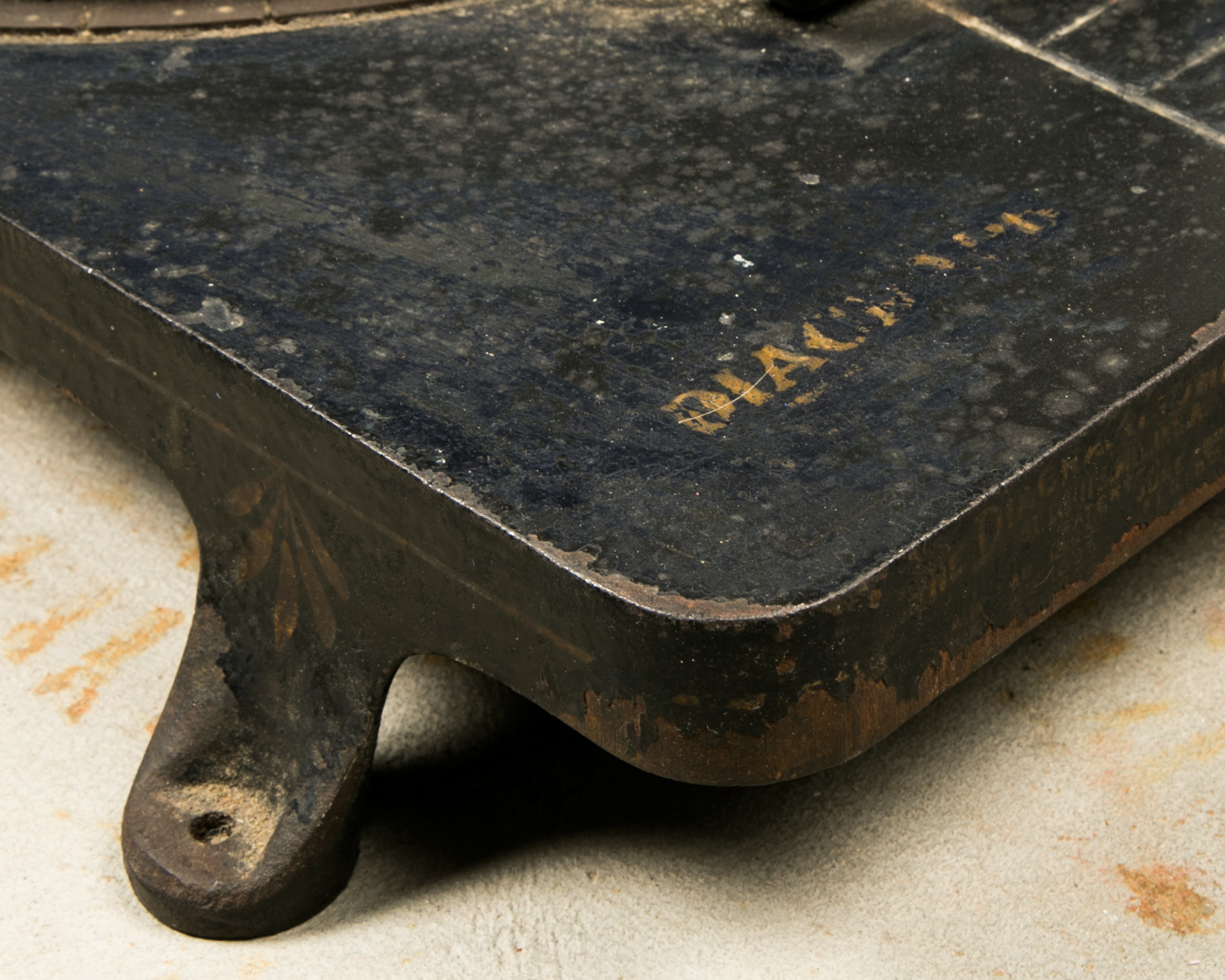 Ca. 1896 The Diagraph Co. "Vulcan" Stencil Cutting Machine