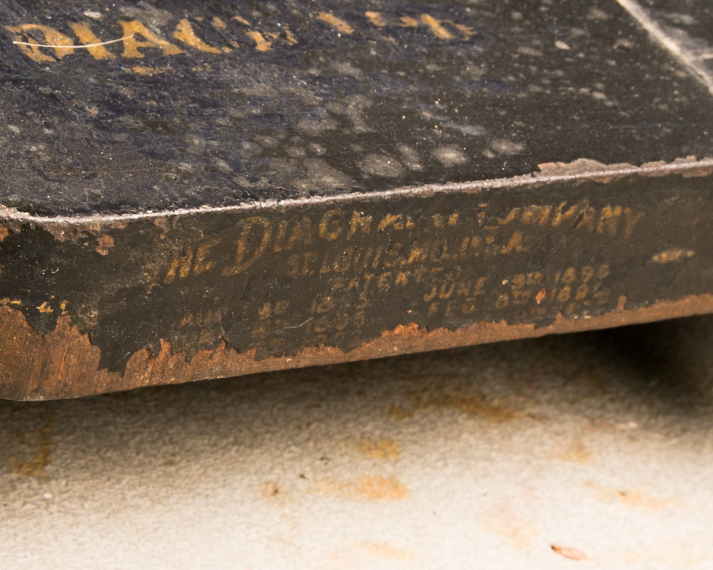 Ca. 1896 The Diagraph Co. "Vulcan" Stencil Cutting Machine