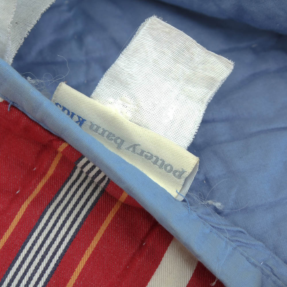 Pair of Pottery Barn Kids Patchwork Twin Quilts