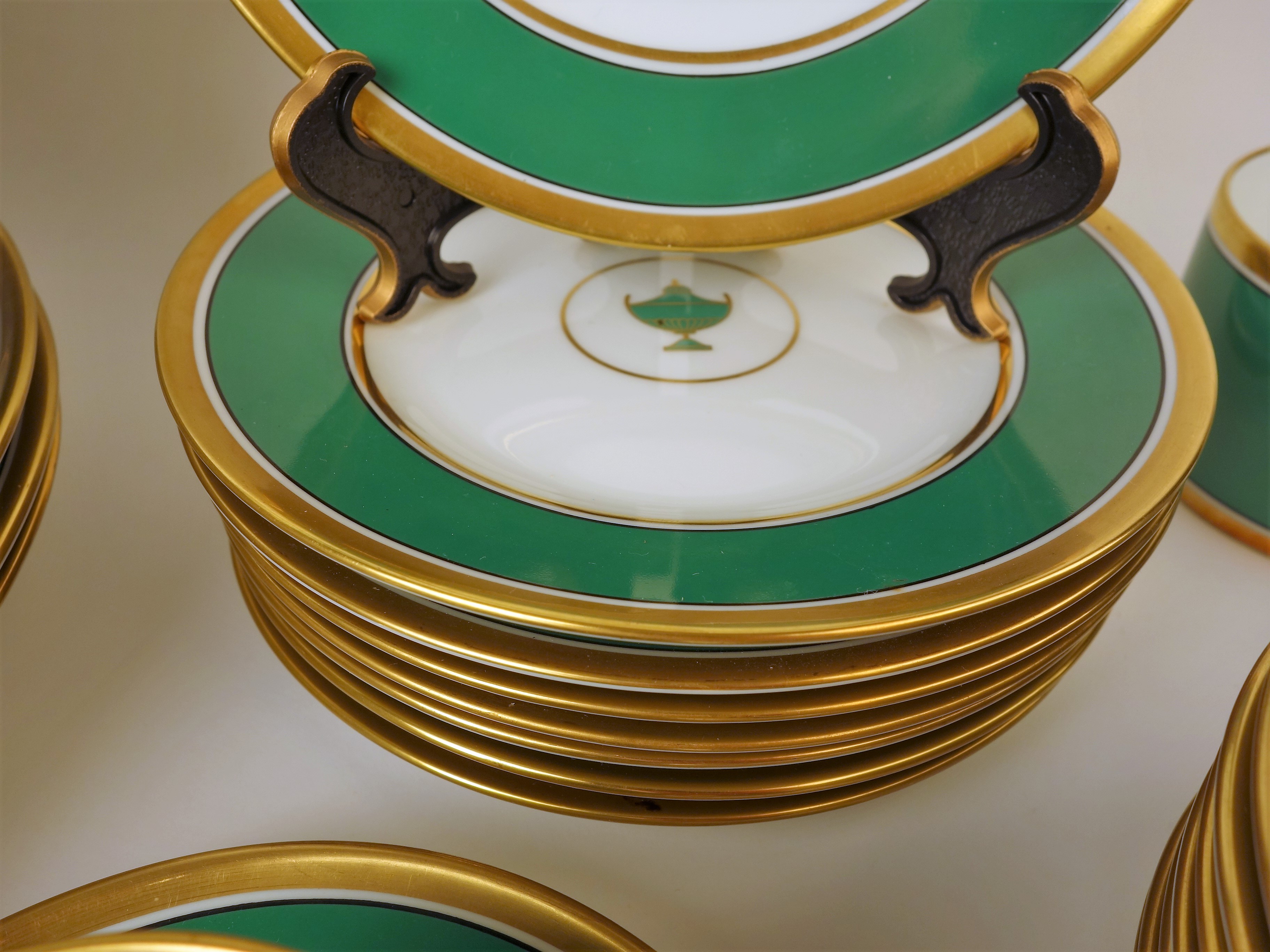 Richard Ginori "Impero Green" China