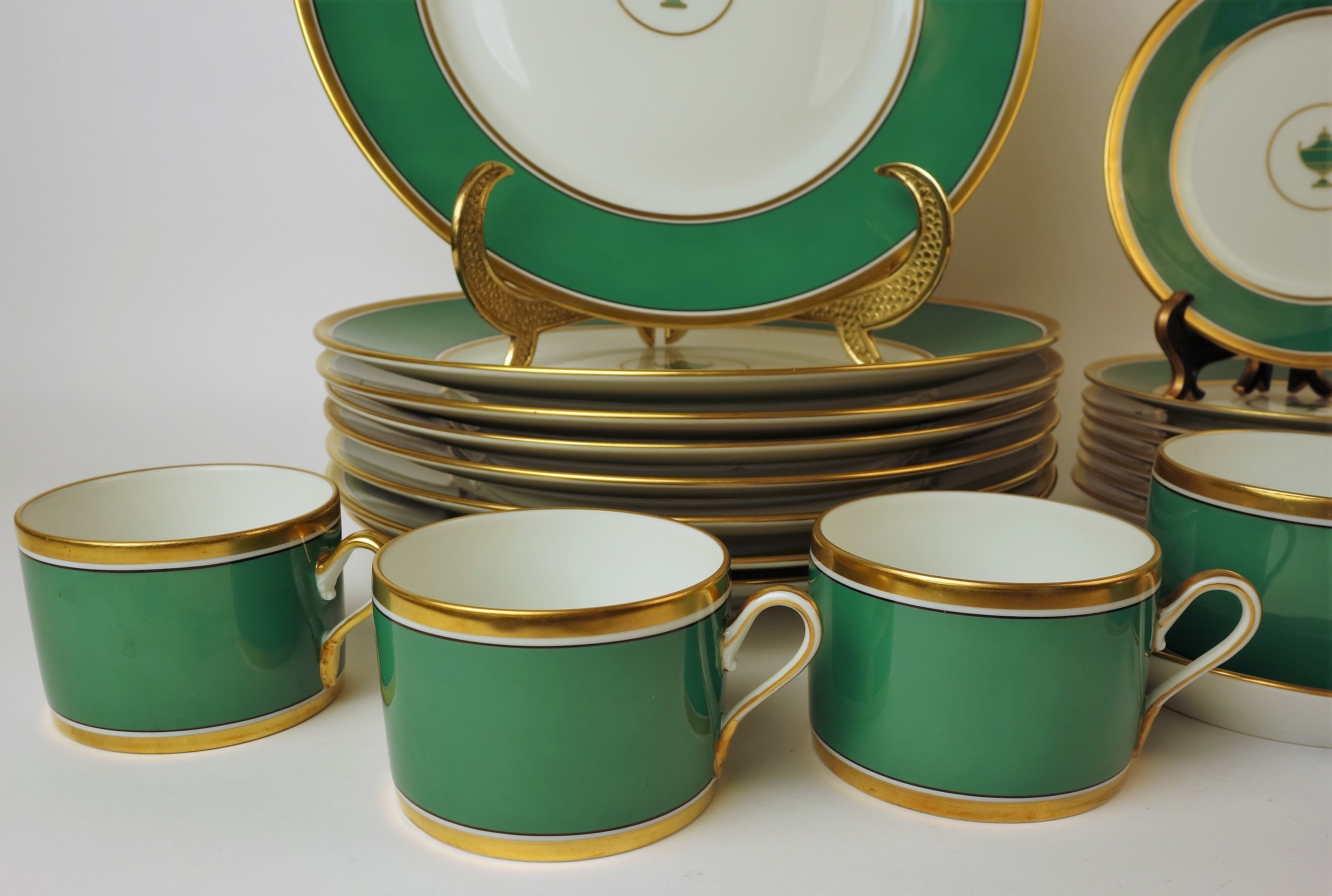 Richard Ginori "Impero Green" China