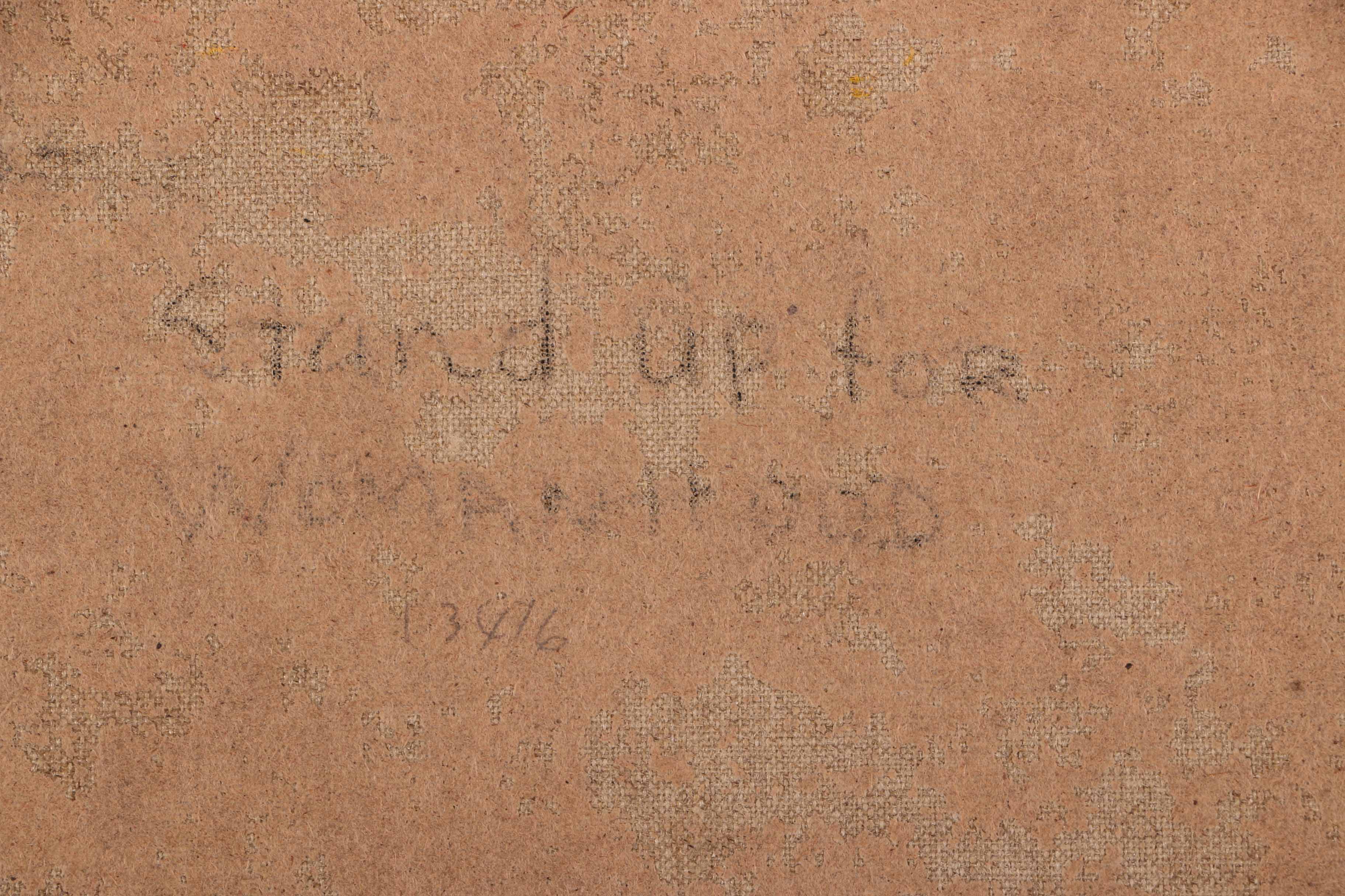 Albert Pels Oil Painting on Unstretched Canvas "Stand Up for Pregnant Women"