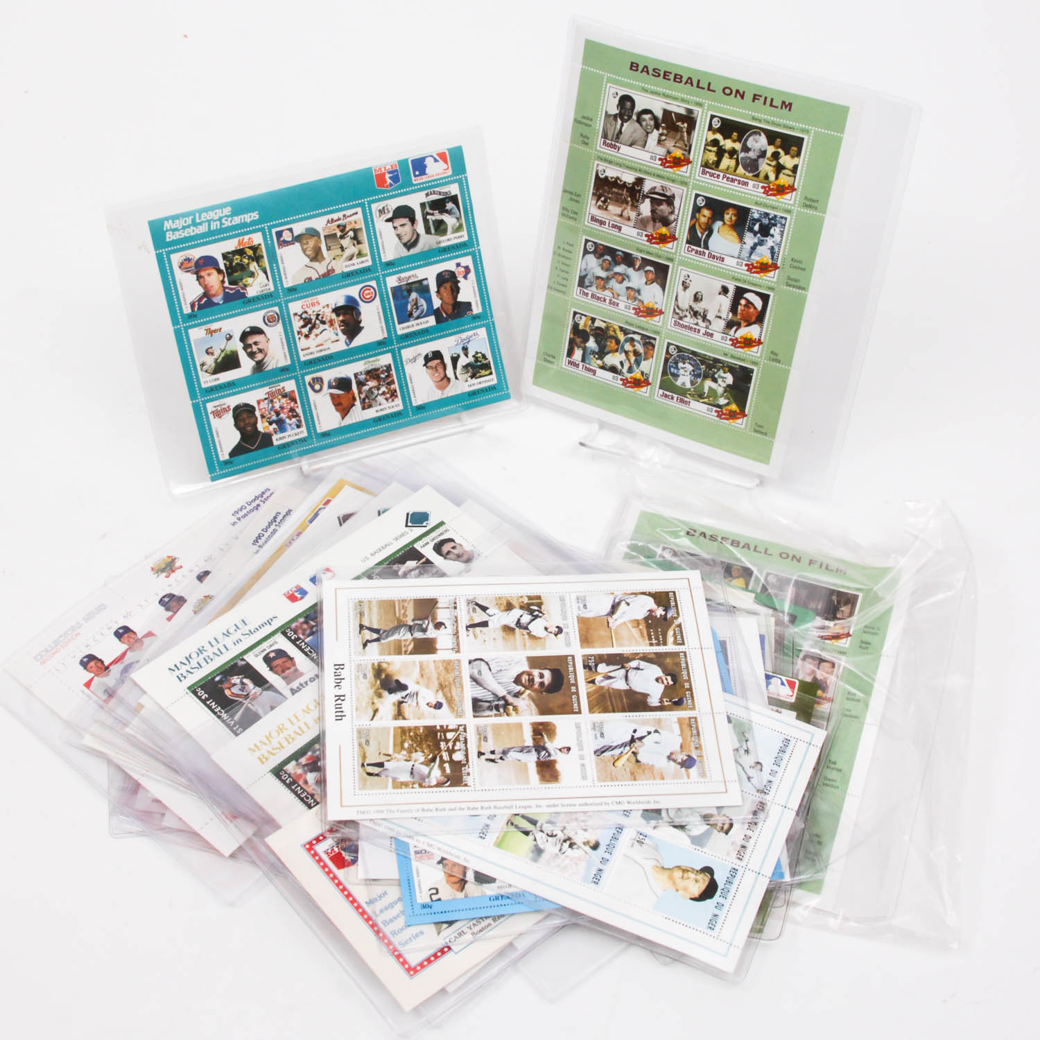 Collection of Baseball Commemorative Stamps