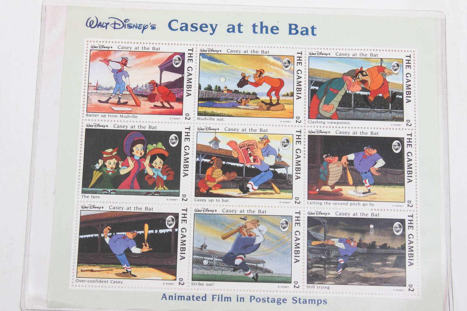 Collection of Baseball Commemorative Stamps