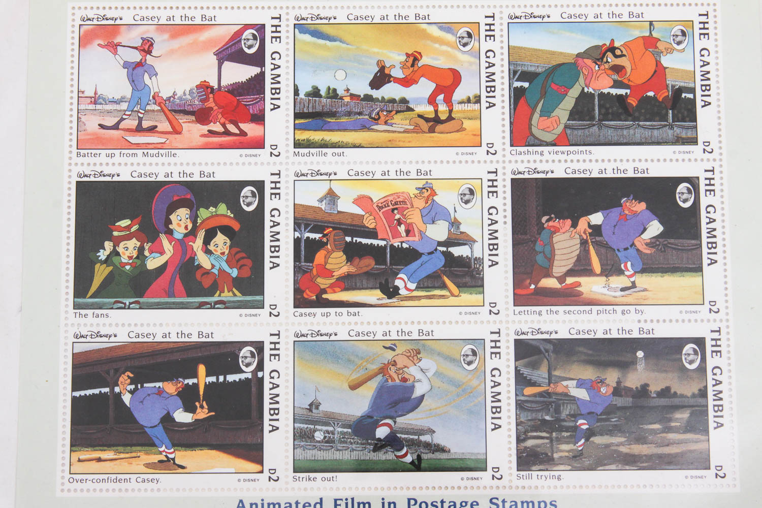 Collection of Baseball Commemorative Stamps