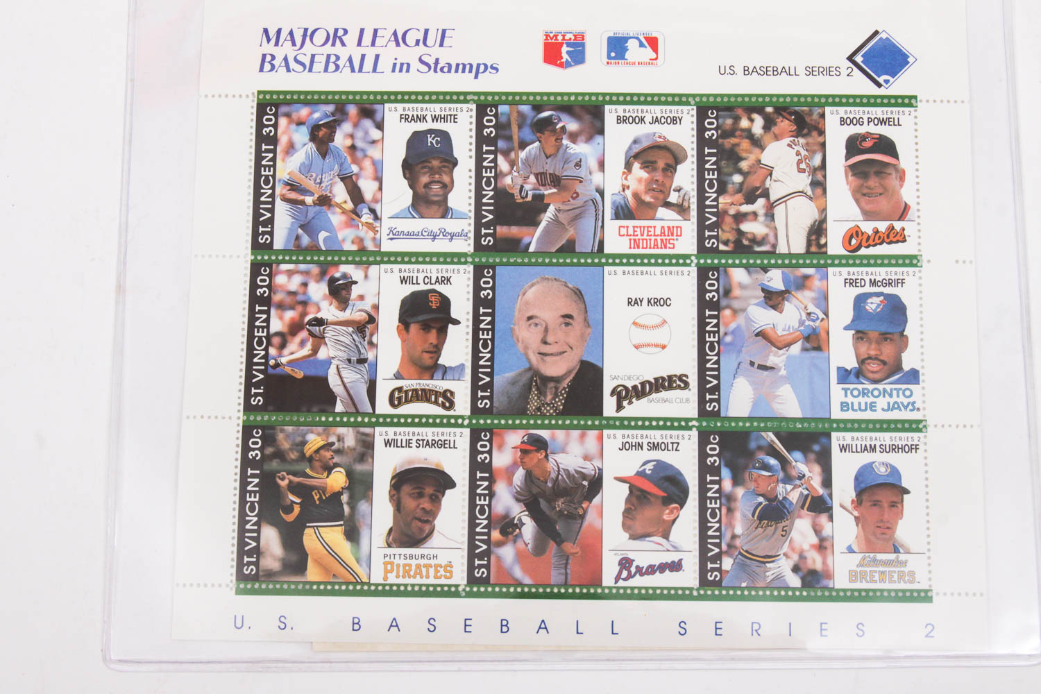 Collection of Baseball Commemorative Stamps