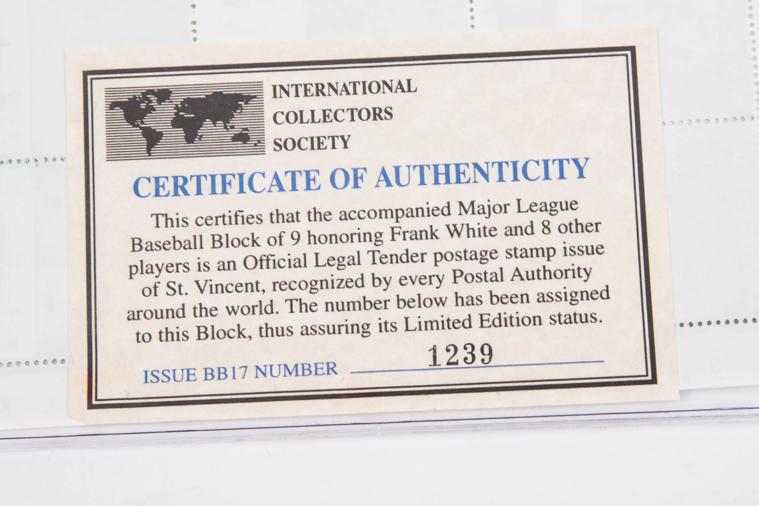 Collection of Baseball Commemorative Stamps