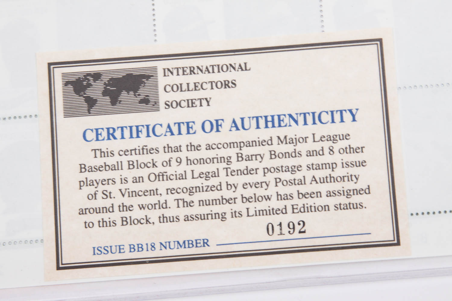 Collection of Baseball Commemorative Stamps