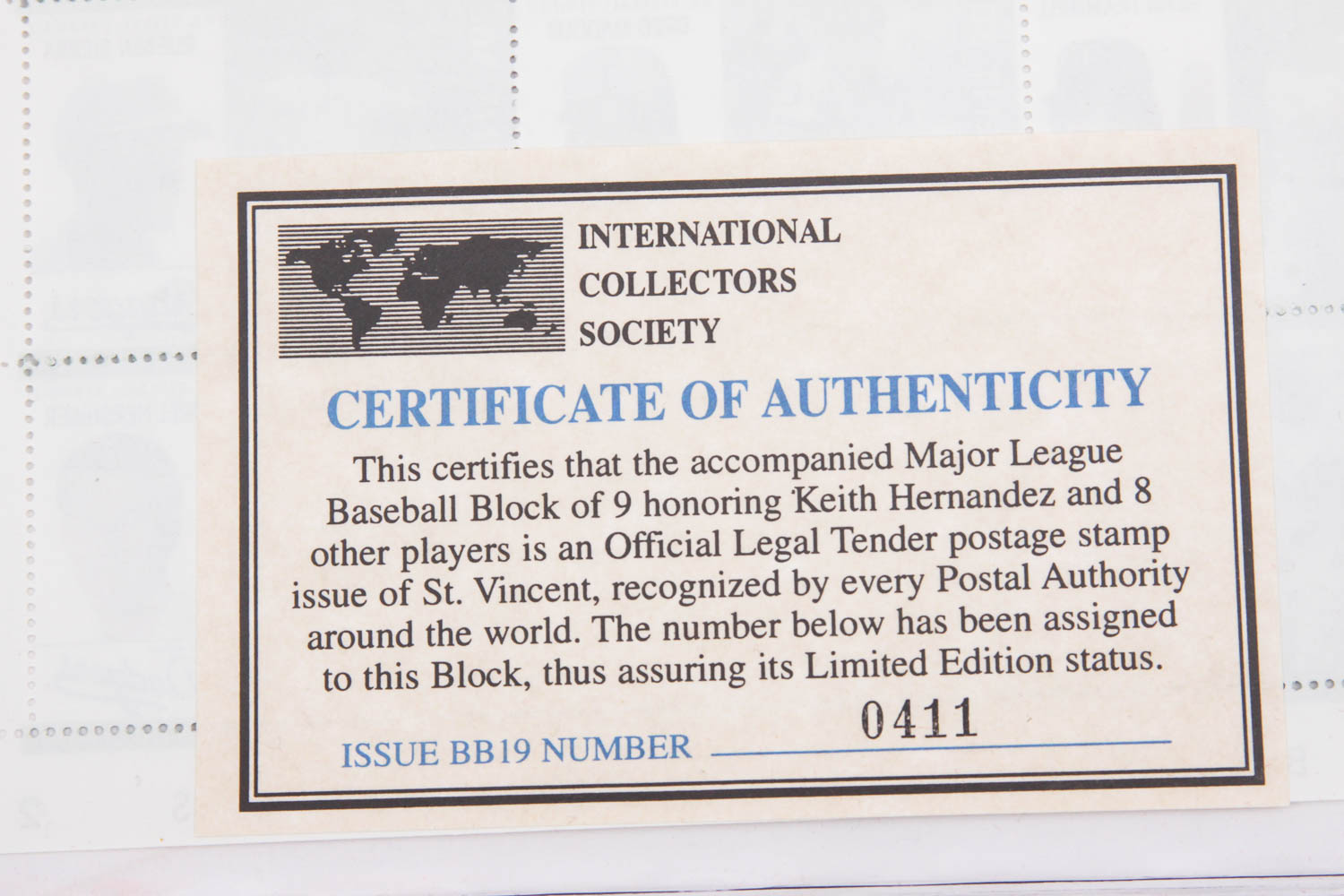 Collection of Baseball Commemorative Stamps