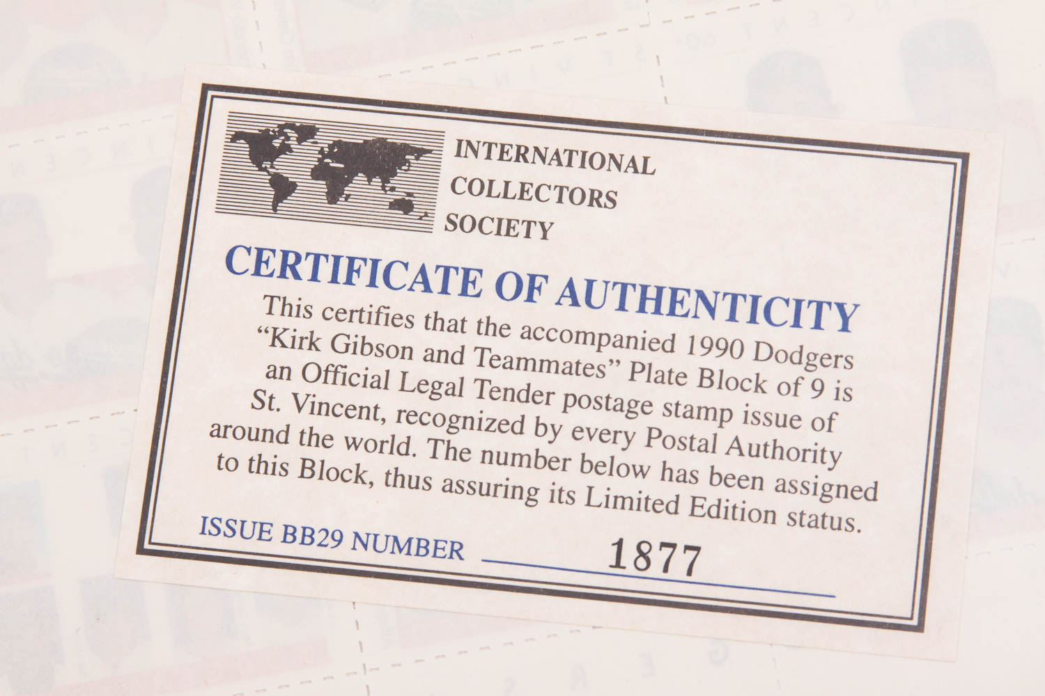 Collection of Baseball Commemorative Stamps