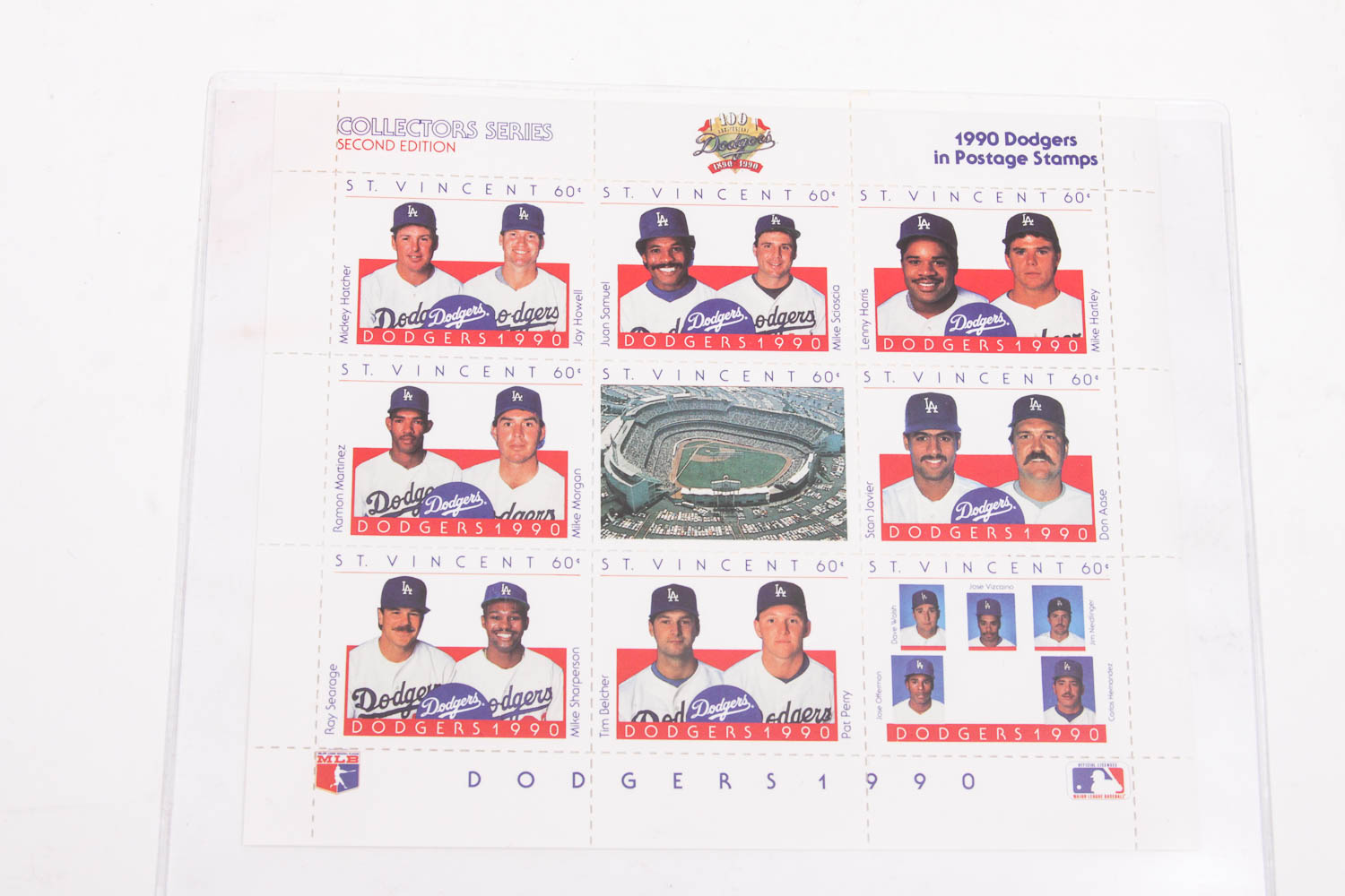 Collection of Baseball Commemorative Stamps