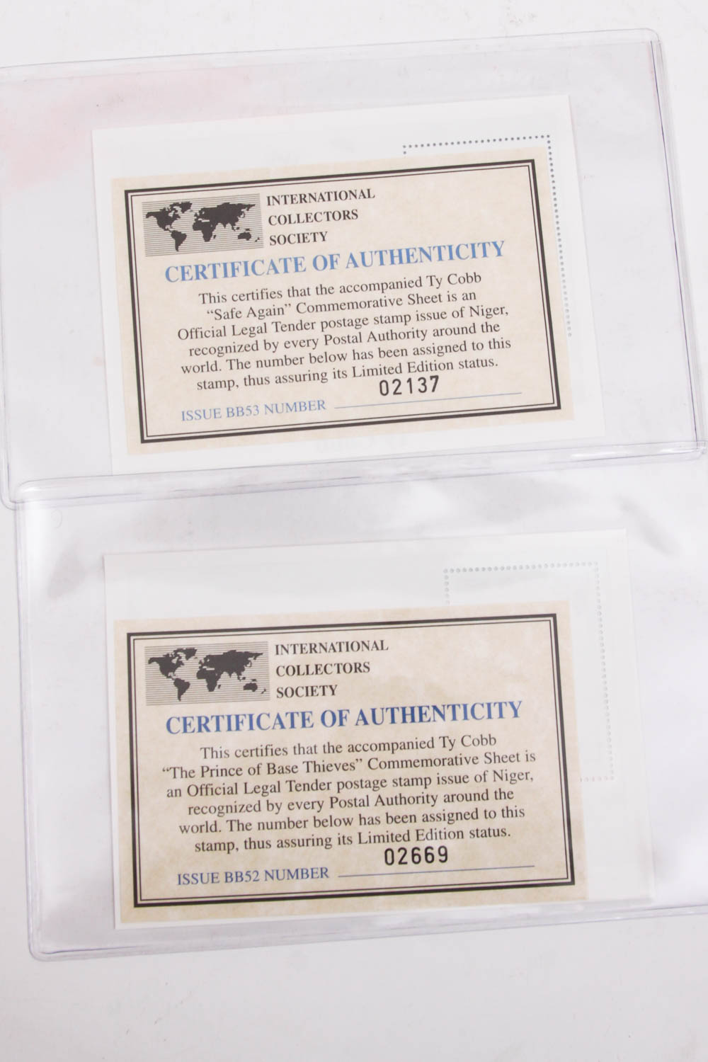 Collection of Baseball Commemorative Stamps